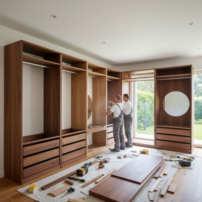 Built In Furniture Construction in Woodbridge, VA